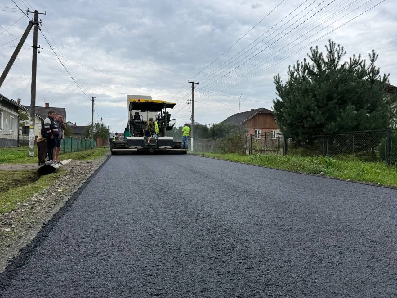 У Дрогобицькій громаді відремонтували частину дороги Снятинка – Рихтичі