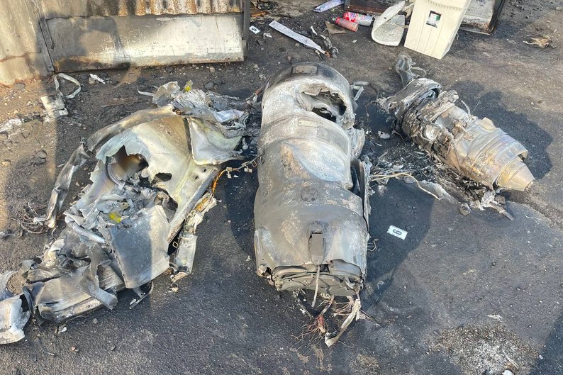 У Солонківській громаді виявили уламки крилатої ракети