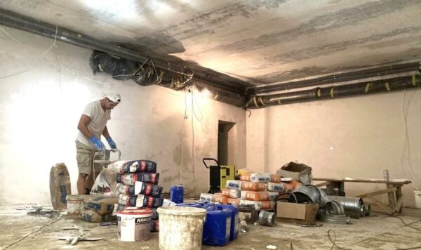 На вулиці Шевченка у Львові ремонтують укриття: що вже зроблено та коли закінчать роботи