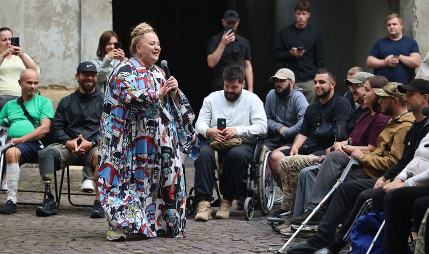 Ніно Катамадзе дала безкоштовний концерт для поранених військових у Львові