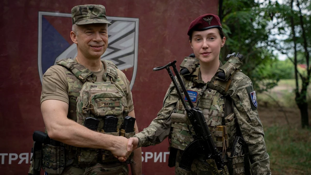 Захисницю із Львівщини нагородили відзнакою «Золотий хрест»