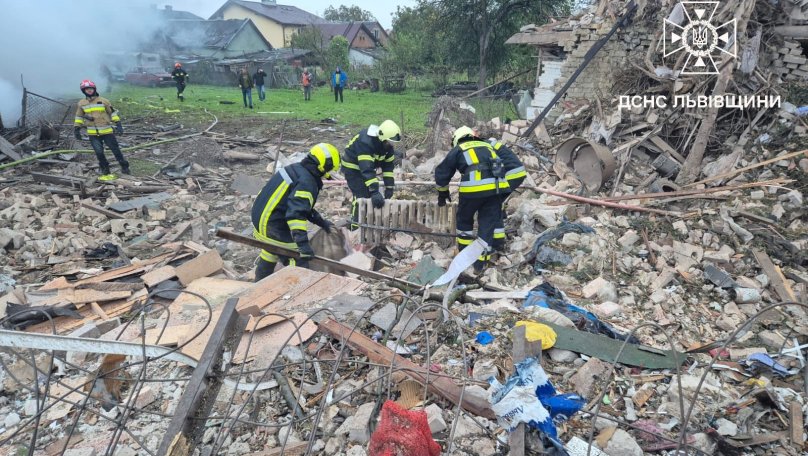 Кількість жертв подвоїлася внаслідок масованої атаки на Львівщину