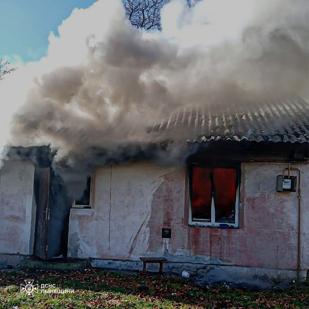 Трагедія на Яворівщині – на пожежі в літній кухні загинув 55-річний чоловік