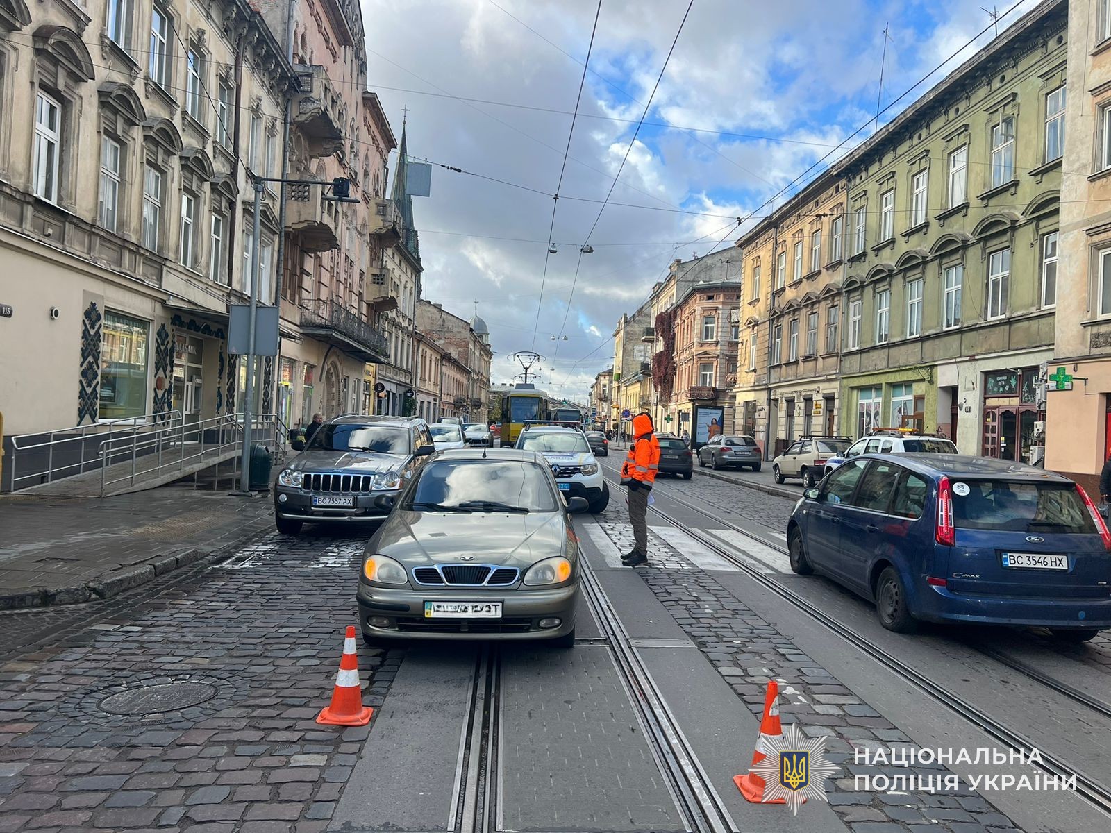 20-річний львів’янин на Daewoo Lanos збив в центрі міста 90-річну бабусю