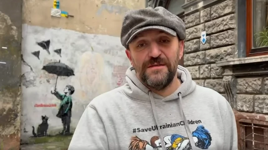 Мурал у пам’ять про загиблих дітей Тернополя з’явився у центрі Львова