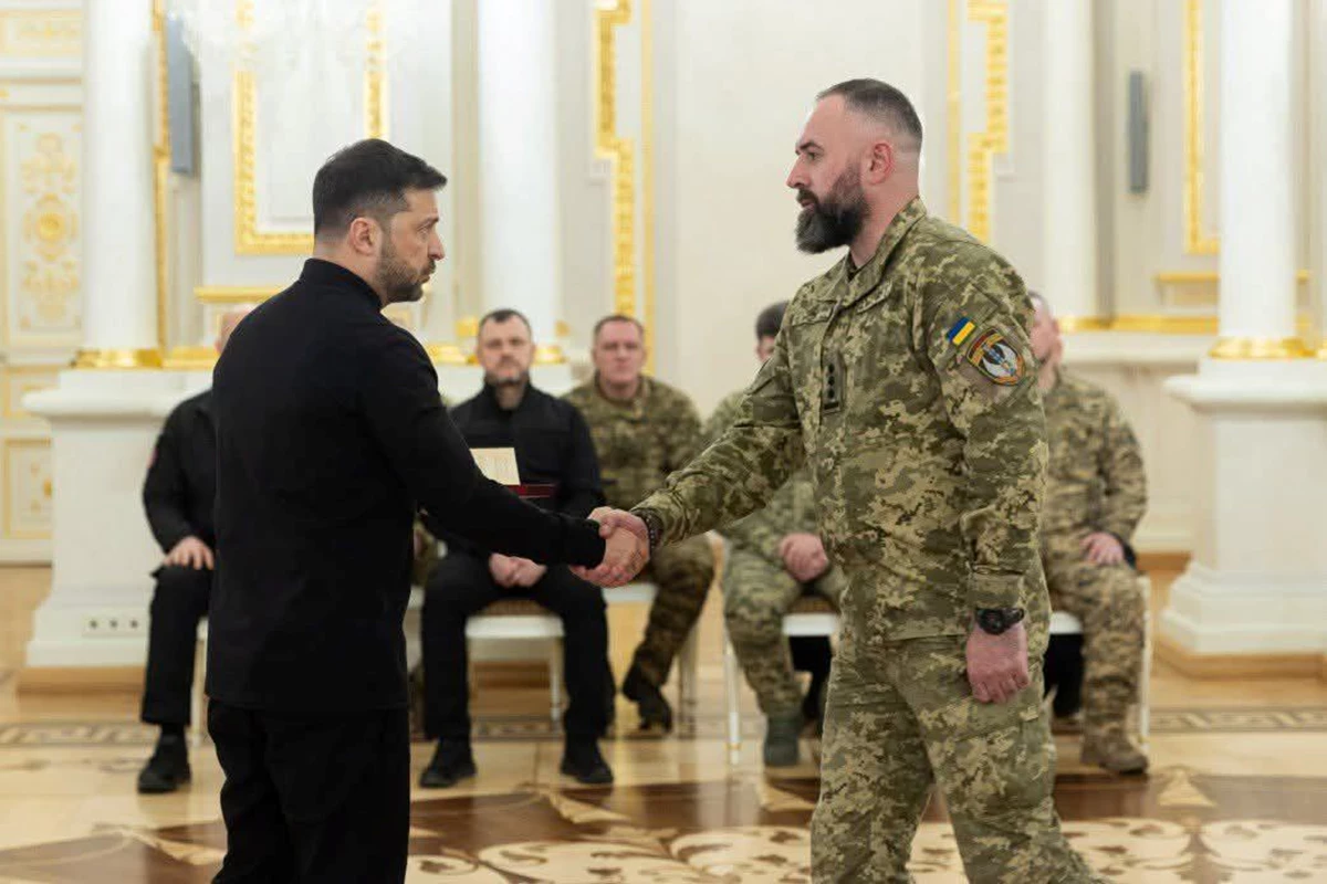 Президент нагородив Захисника із Великомостівської громади державною нагородою