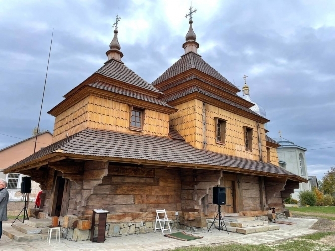 Цього року у Львівській області відновили дві дерев’яні церкви