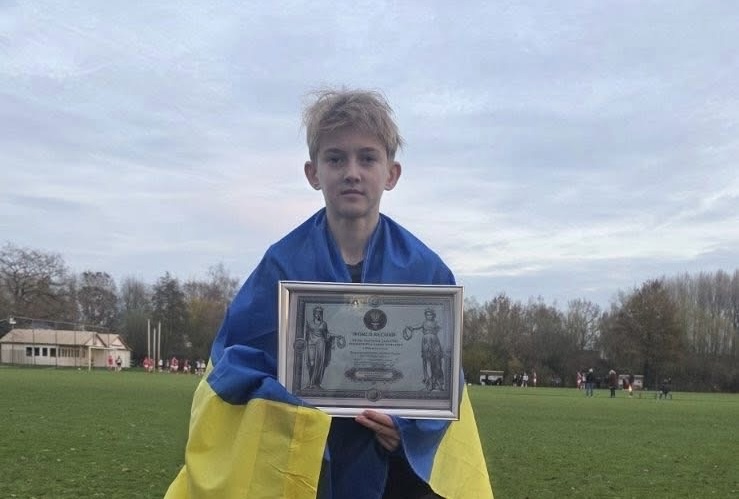 Юний футболіст із Львівщини встановив рекорд світу з жонглювання м’ячем