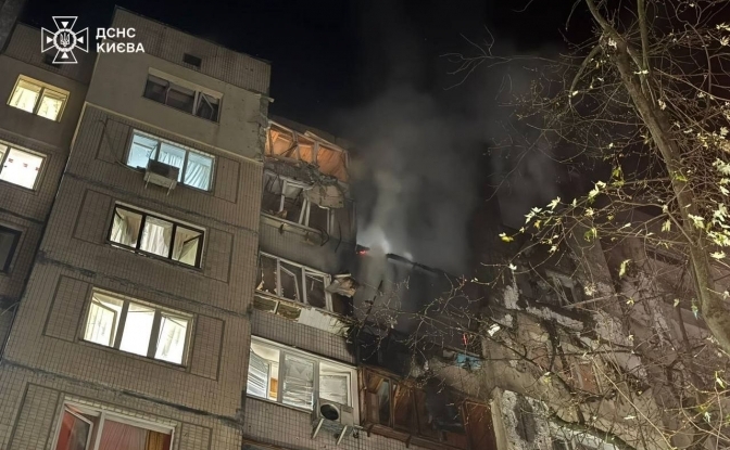 росія масово атакувала Київ: є загиблі і постраждалі