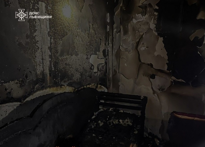 Ранкова пожежа біля Львова: квартиру врятовано