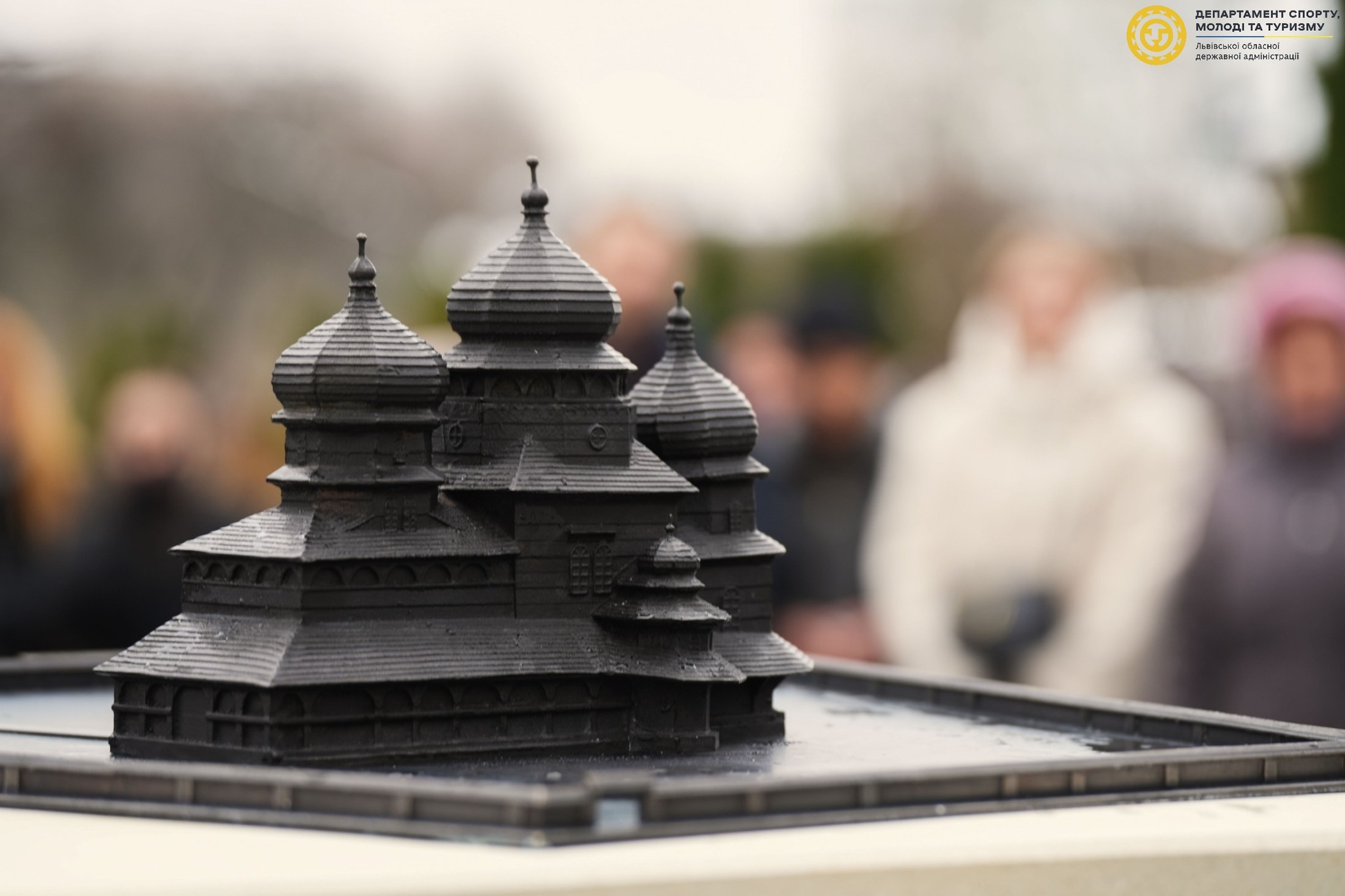 У Дрогобичі відтворили тактильну модель одного із найстаріших храмів області