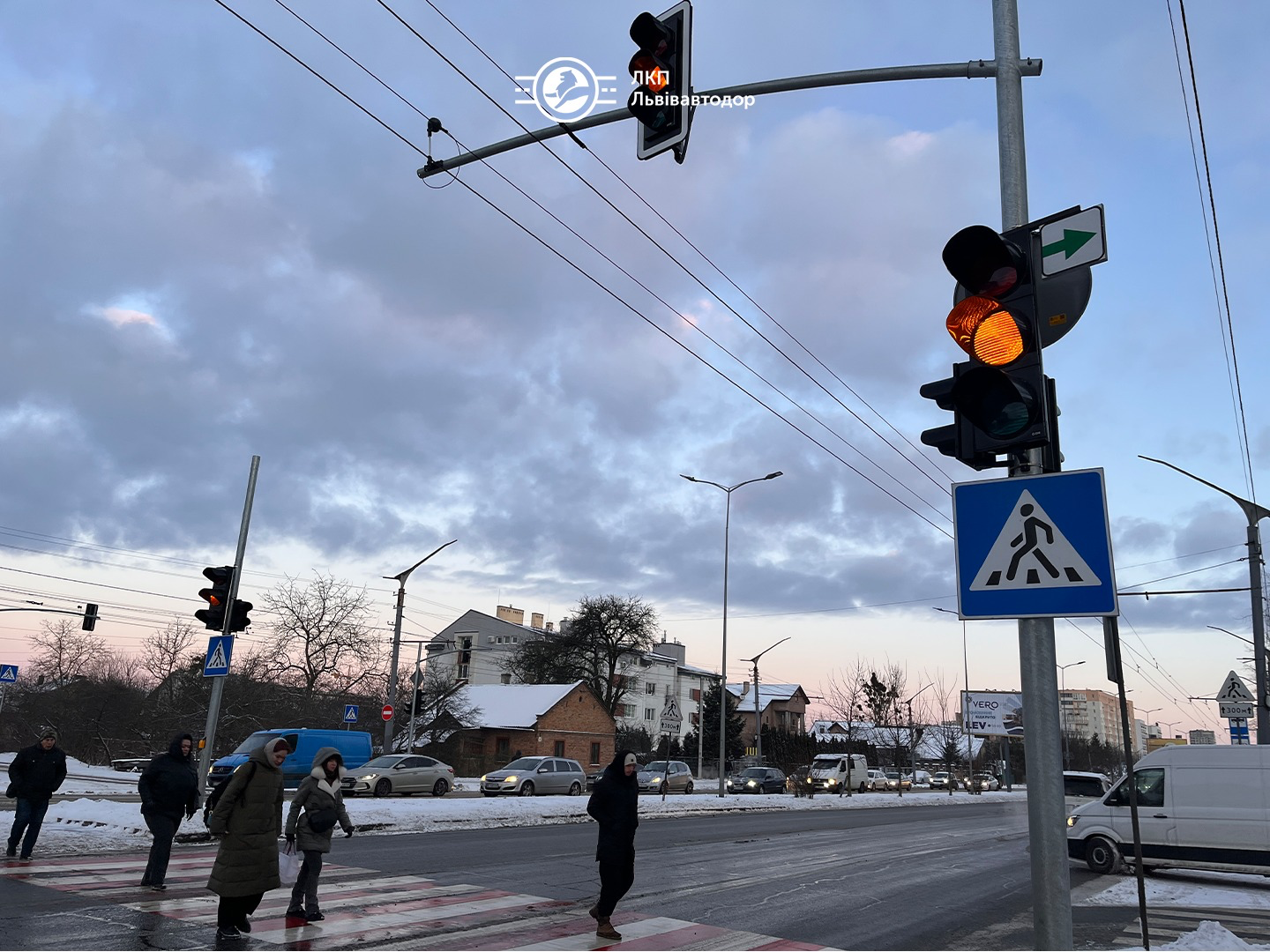 На Стрийській у Сихові запрацюють нові світлофори: що зміниться для водіїв і пішоходів