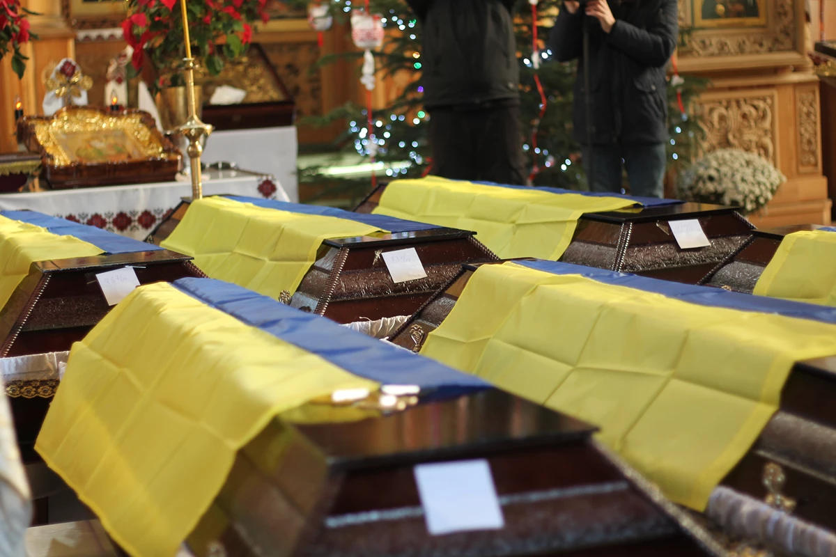 В області провели перше поховання невпізнаних полеглих Захисників