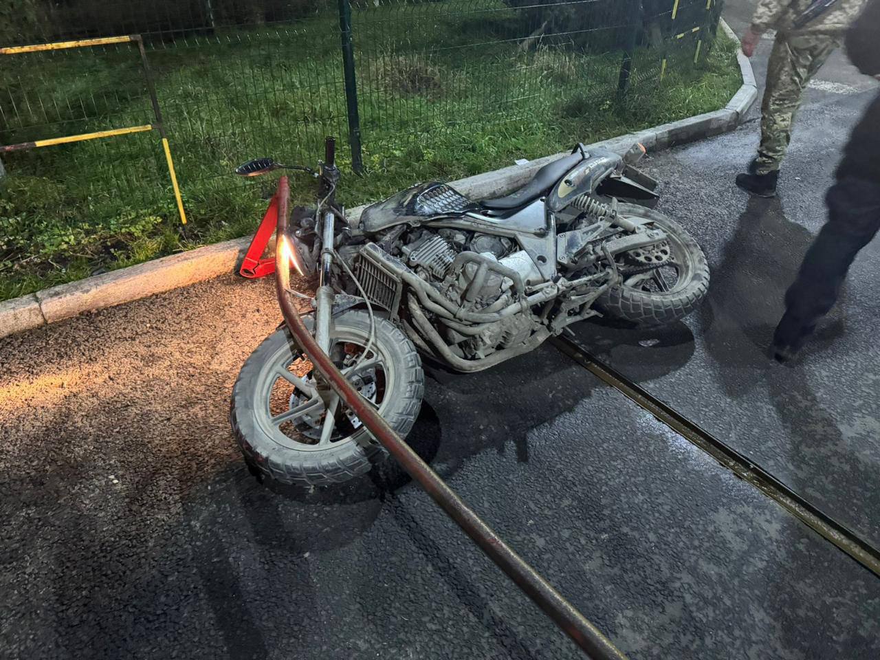 Львівʼянин на мотоциклі проривався через кордон до Румунії (ВІДЕО)