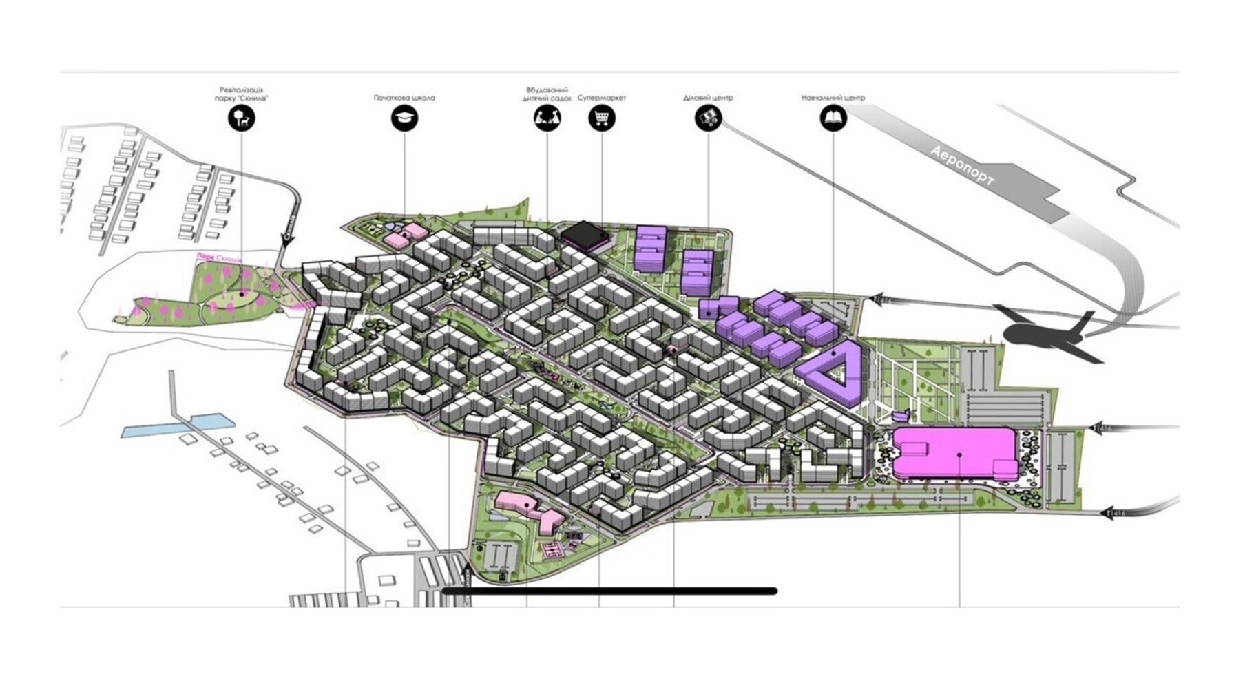 Львівська міська рада оприлюднили плани забудови Сокільників багатоповерхівками