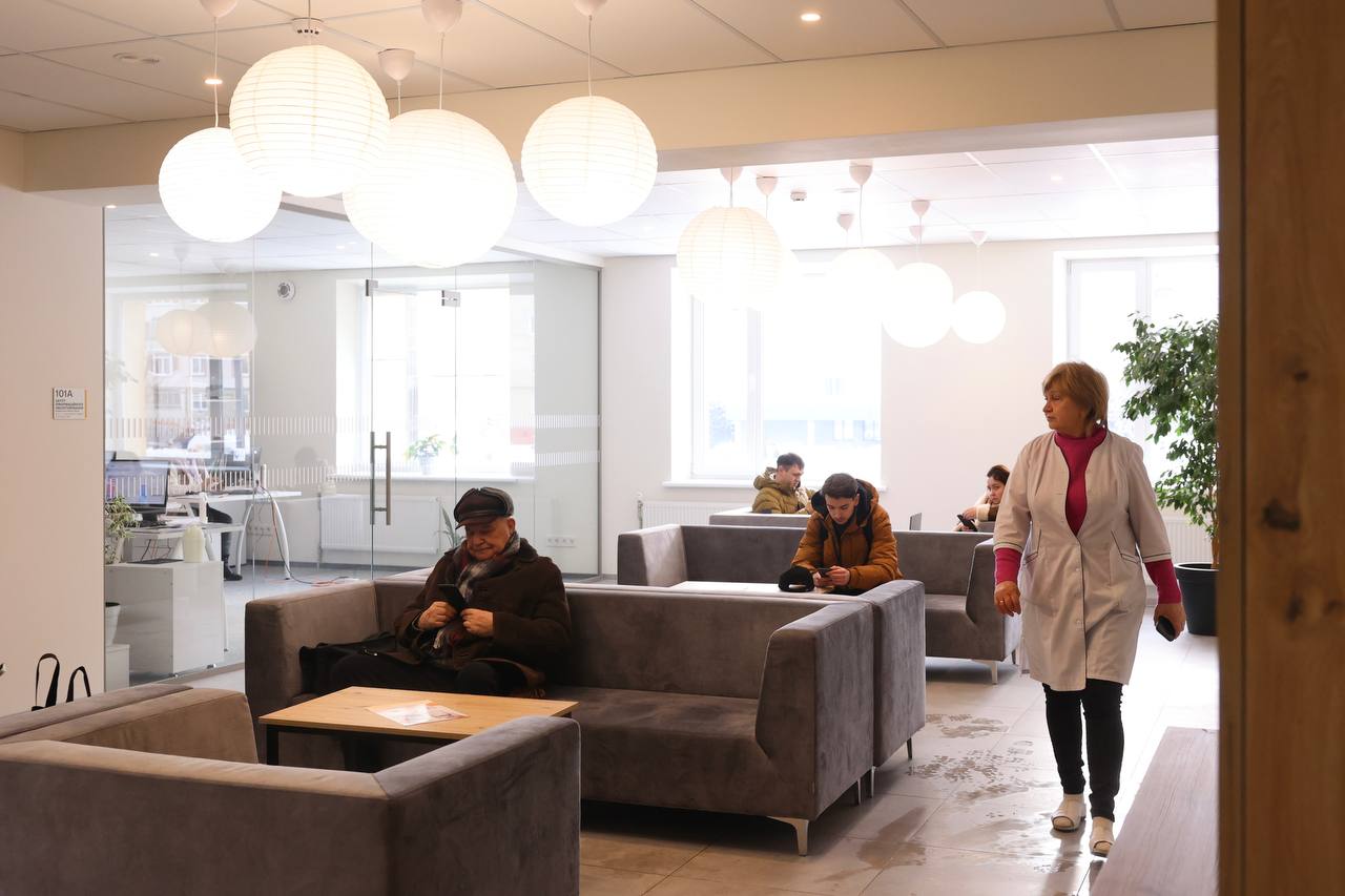 У поліклініці на Сихові завершили модернізацію понад 300 м² приміщень