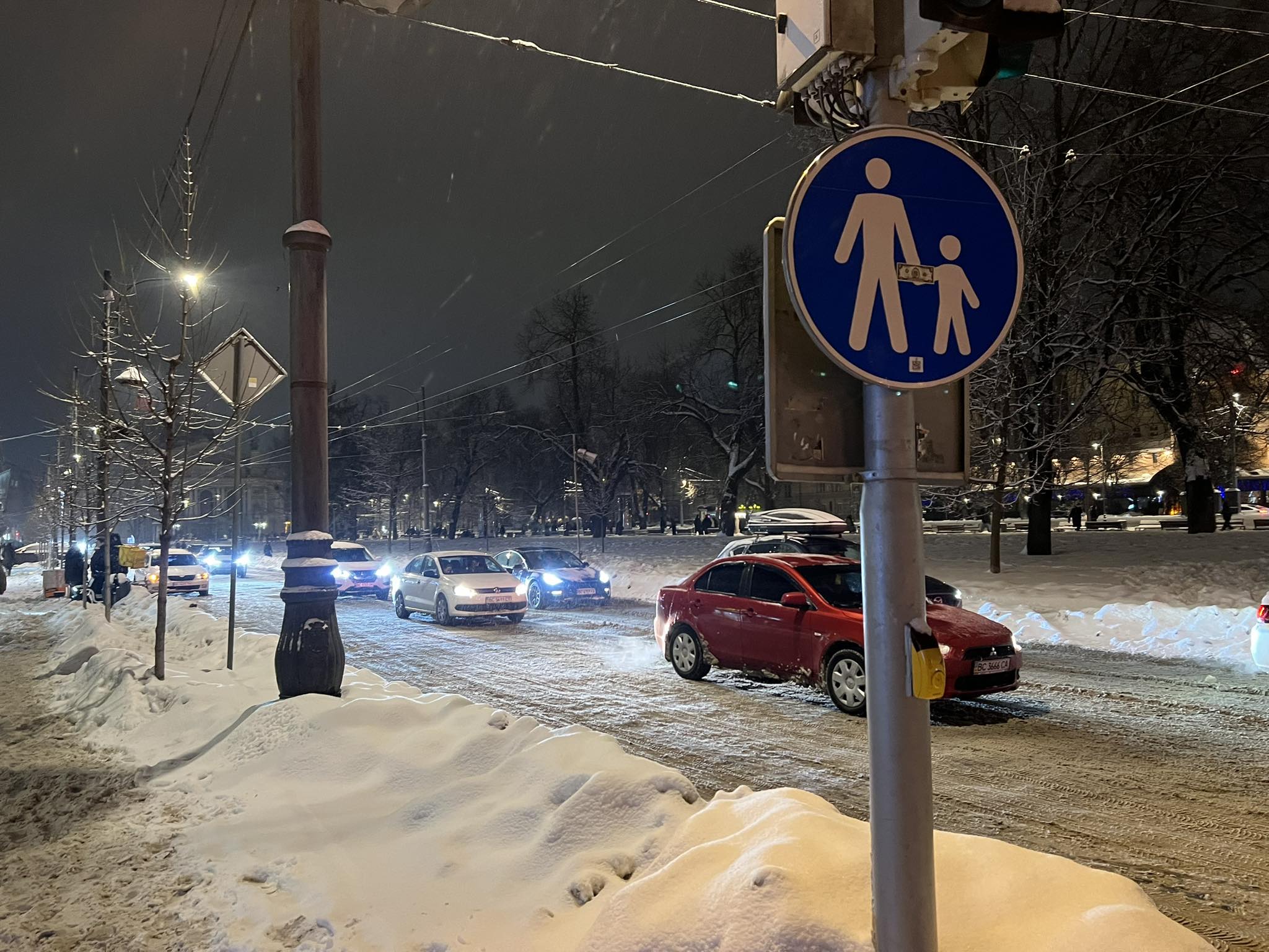 Попри негоду й ожеледицю Львів не перекриватиме головну магістраль