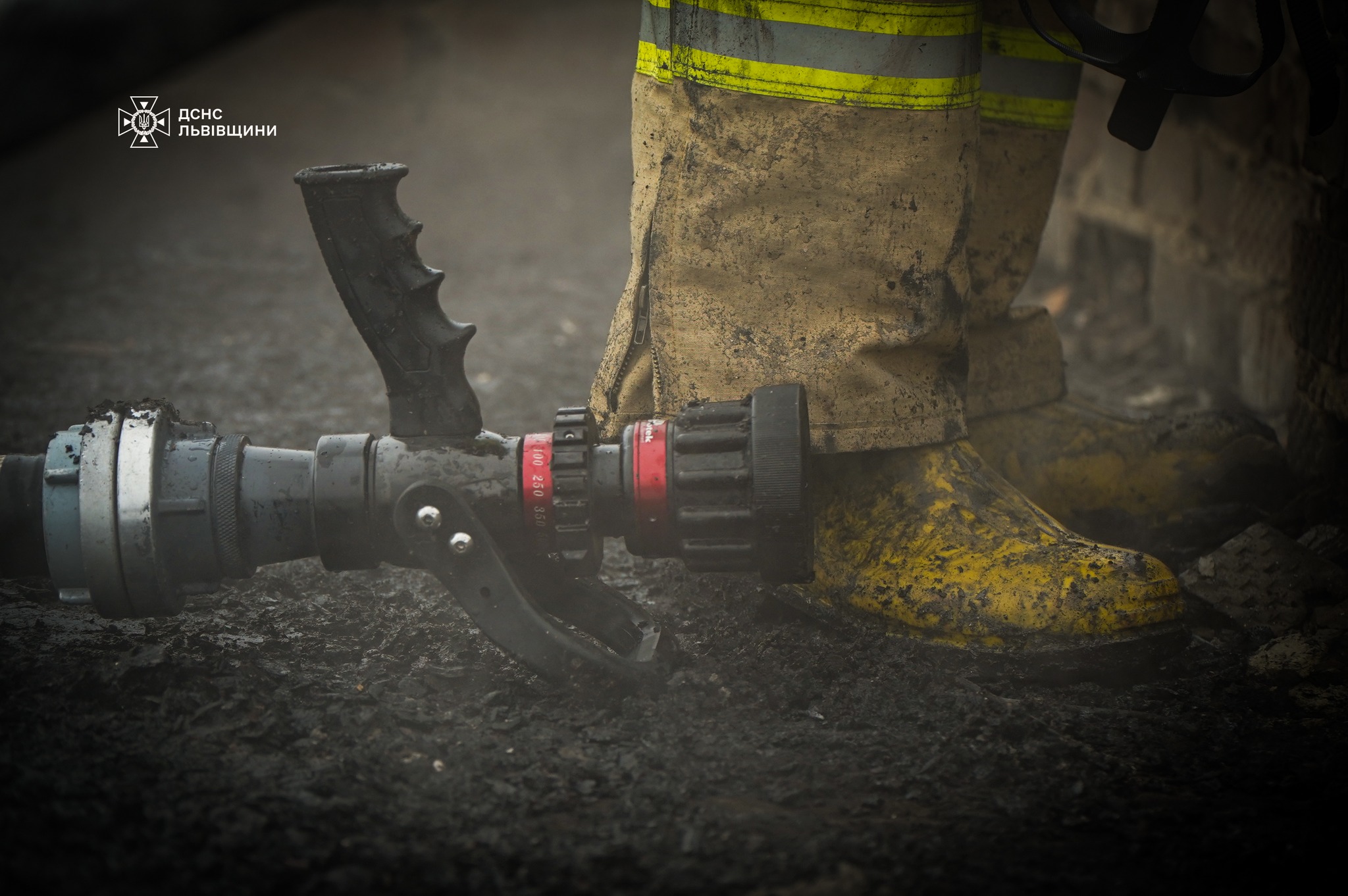 Під час пожежі неподалік Львова врятували літню жінку