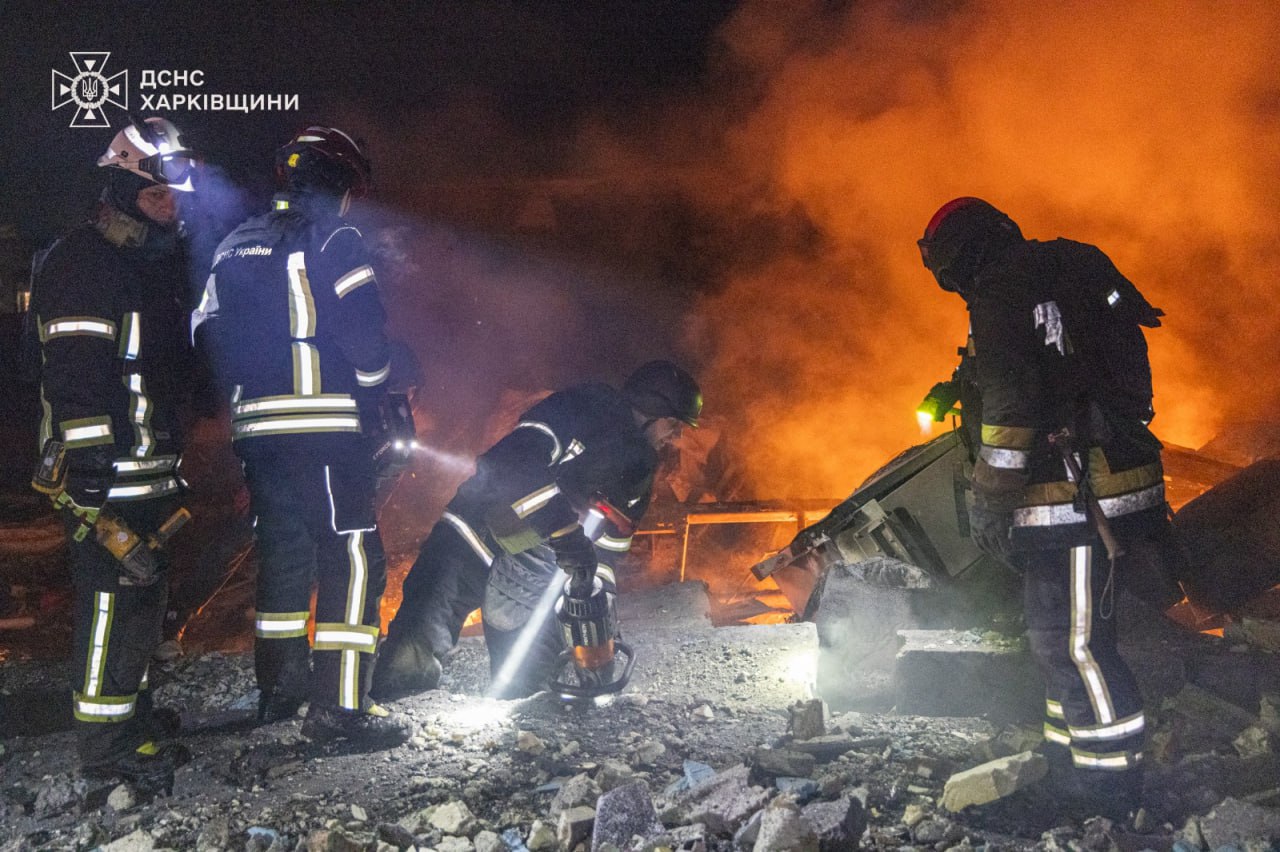 Удар по цивільній інфраструктурі Харкова: зруйновано термінал «Нової пошти» і дитячий санаторій, четверо загиблих