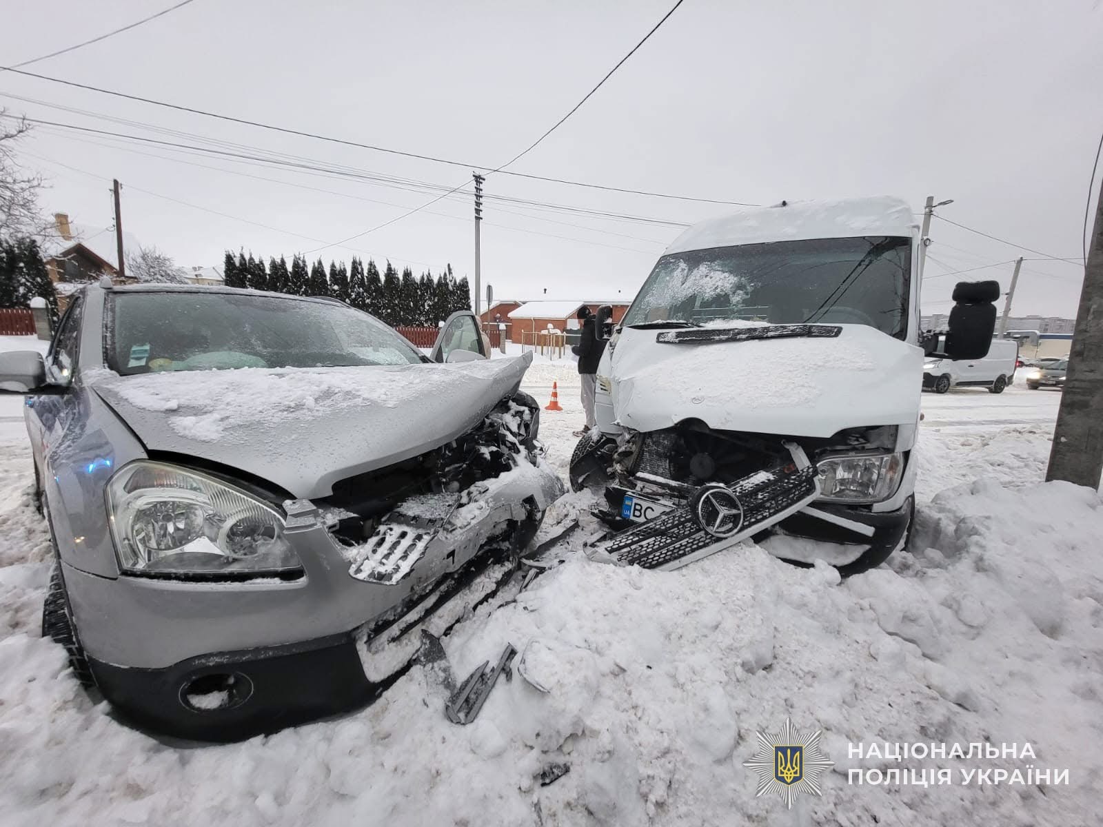 Внаслідок аварії у Дрогобичі травмувалась 21-річна дівчина