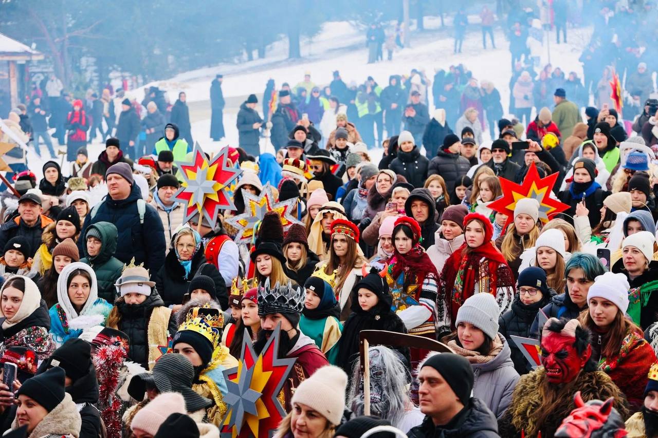 У Стрілківській громаді відбулася традиційна масштабна різдвяна акція «Різдвяні пташки»