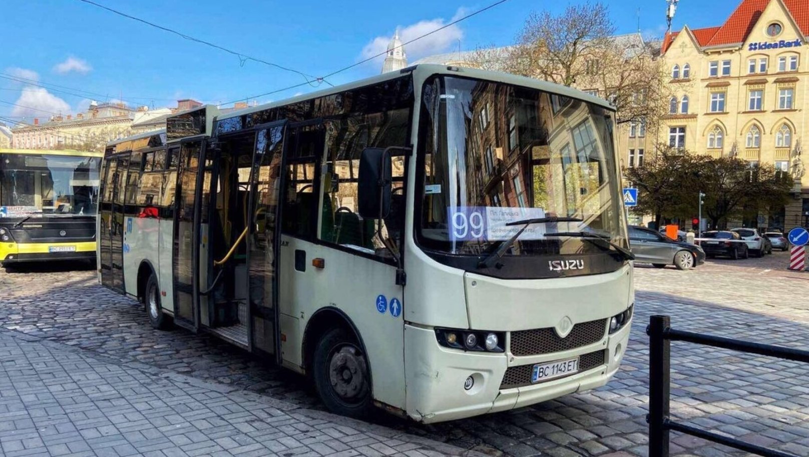 На Водохреща до Шевченківського гаю курсуватиме автобус № 99