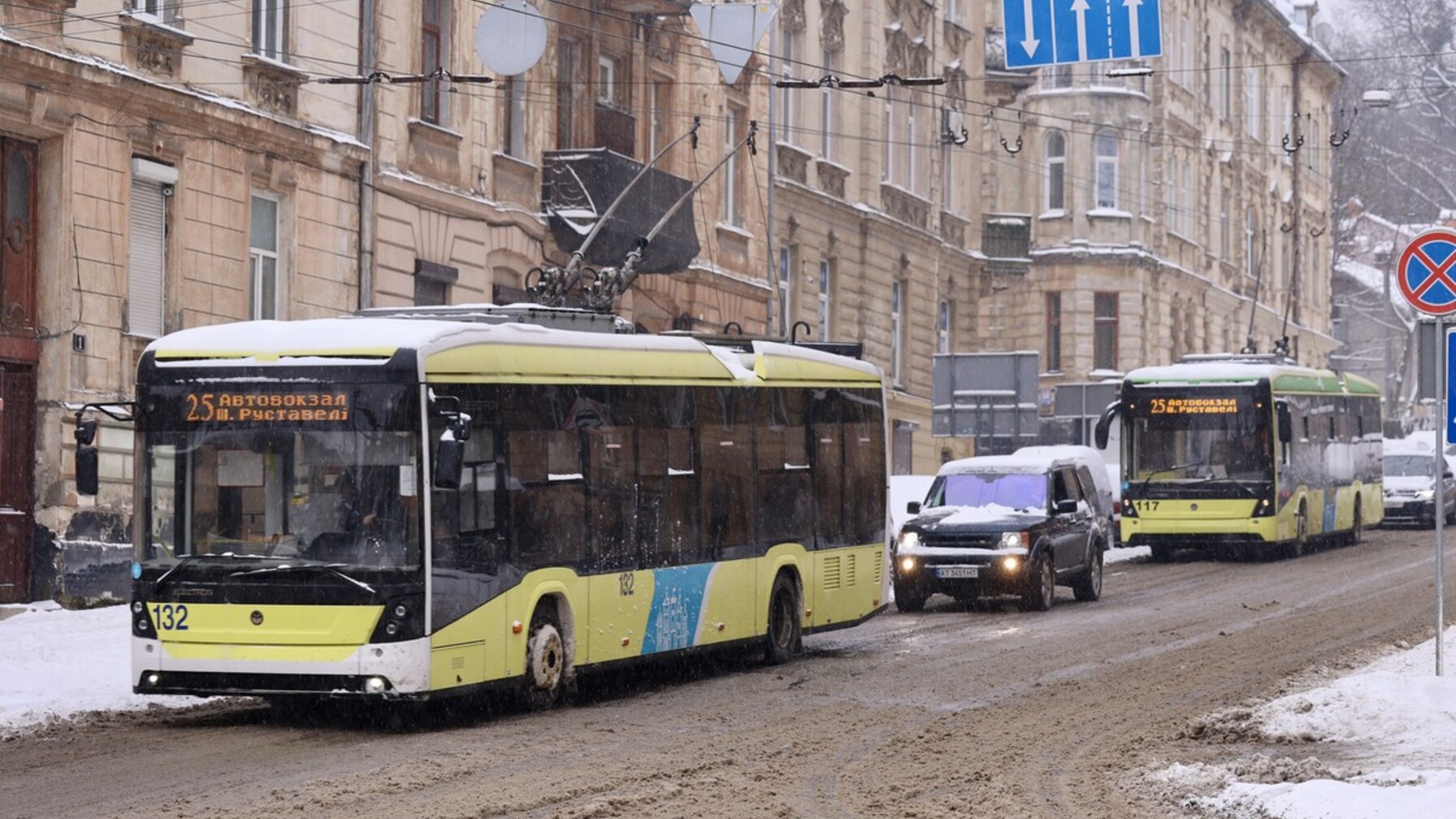 Тролейбуси у Львові знову курсують за звичними маршрутами (ОНОВЛЕНО)