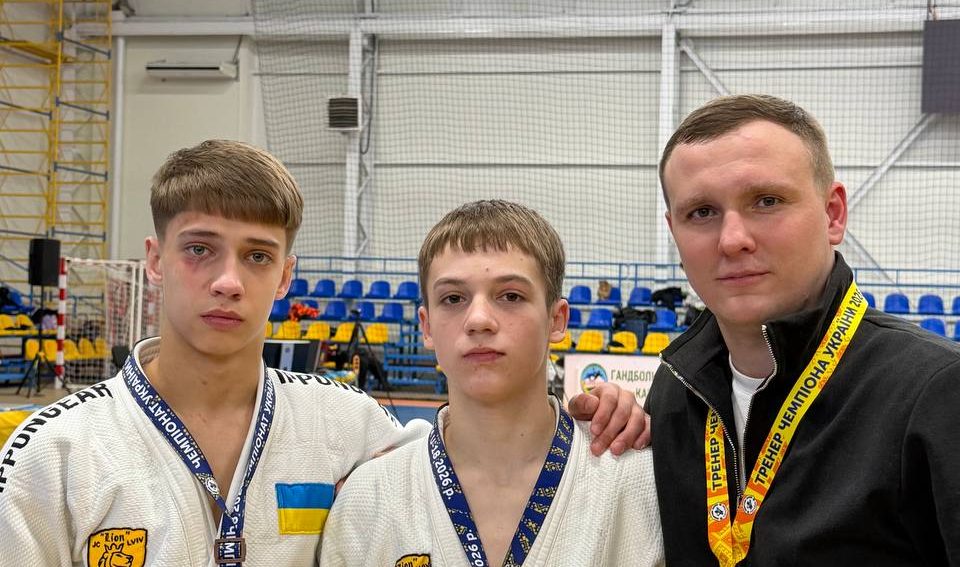 Дзюдоїсти зі Львівщини вибороли дві найвищі нагороди чемпіонату України