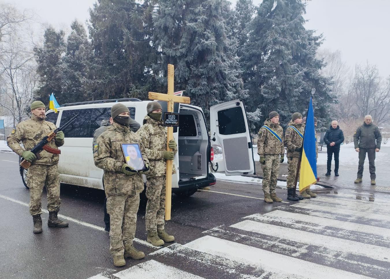 Самбірщина прощається з полеглим Захисником України Андрієм Крецулом