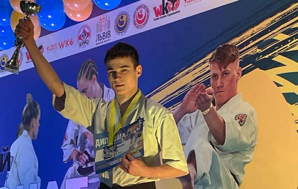 Дрогобичанин виборов «бронзу» на Чемпіонаті України з Кіокушинкай карате