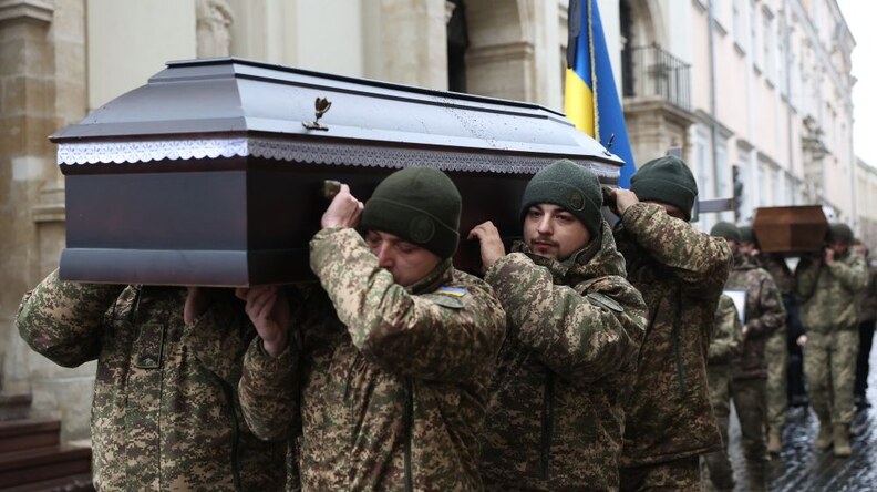 Завтра Львів попрощається з воїнами Андрієм Бобеляком та Ігорем Ховським