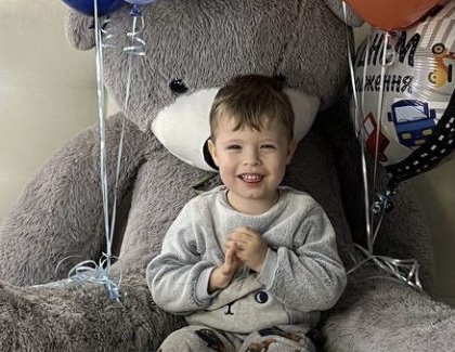 У День народження 4-річного Марка Гладиша запускають благодійний збір на його лікування