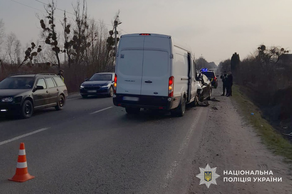 У Шептицькому районі сталася автотроща: четверо травмованих – у лікарні