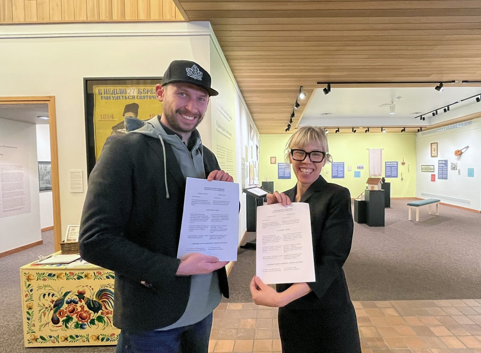 Дім Франка підписав меморандум про співпрацю з Українським музеєм Канади