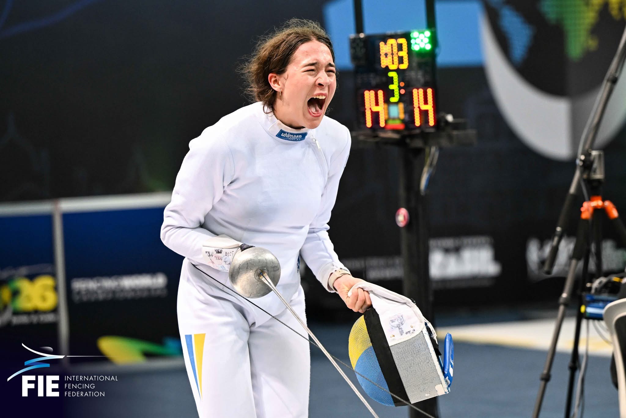 Фехтувальниця зі Львівщини стала призеркою чемпіонату світу в Ріо-де-Жанейро