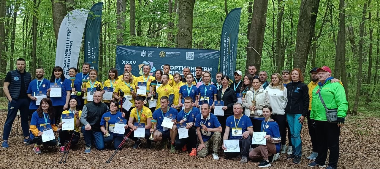 Сім’я з Щирецької громади вперше в історії спортивних Ігор Львівщини виборола срібло як єдина команда