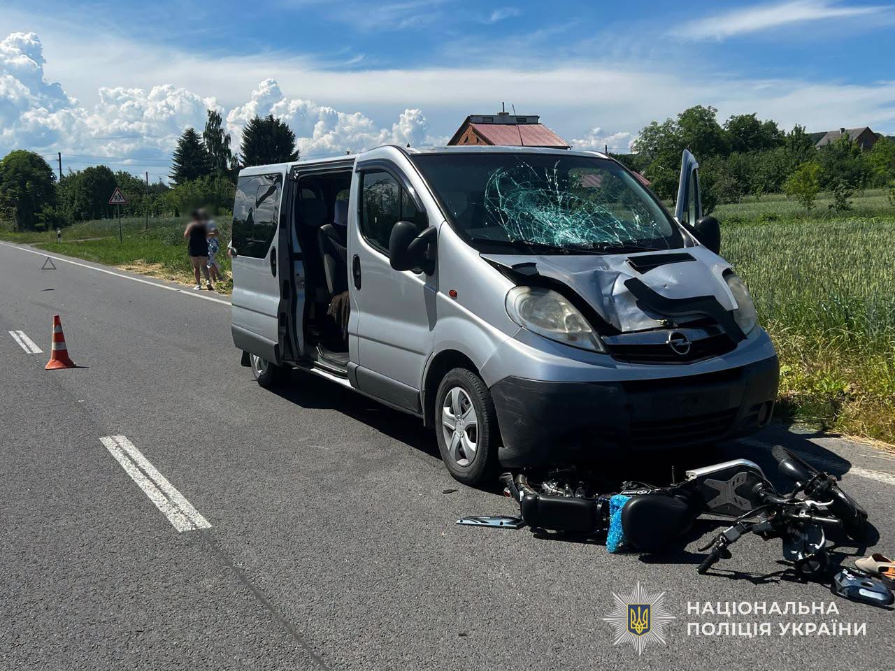 На Самбірщині внаслідок ДТП з мікроавтобусом загинула літня водійка