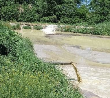 Рава-Руська міськрада звернулася до поліції через забруднення річки місцевим підприємством
