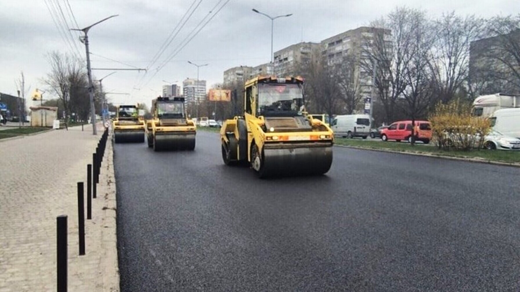 Масштабне асфальтування на Стрийській: тролейбуси №22, 23 і 25 змінять маршрути