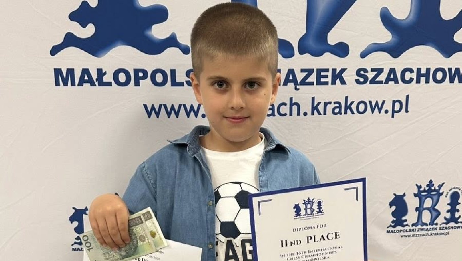 Юний шахіст із Трускавця став призером міжнародного турніру в Польщі