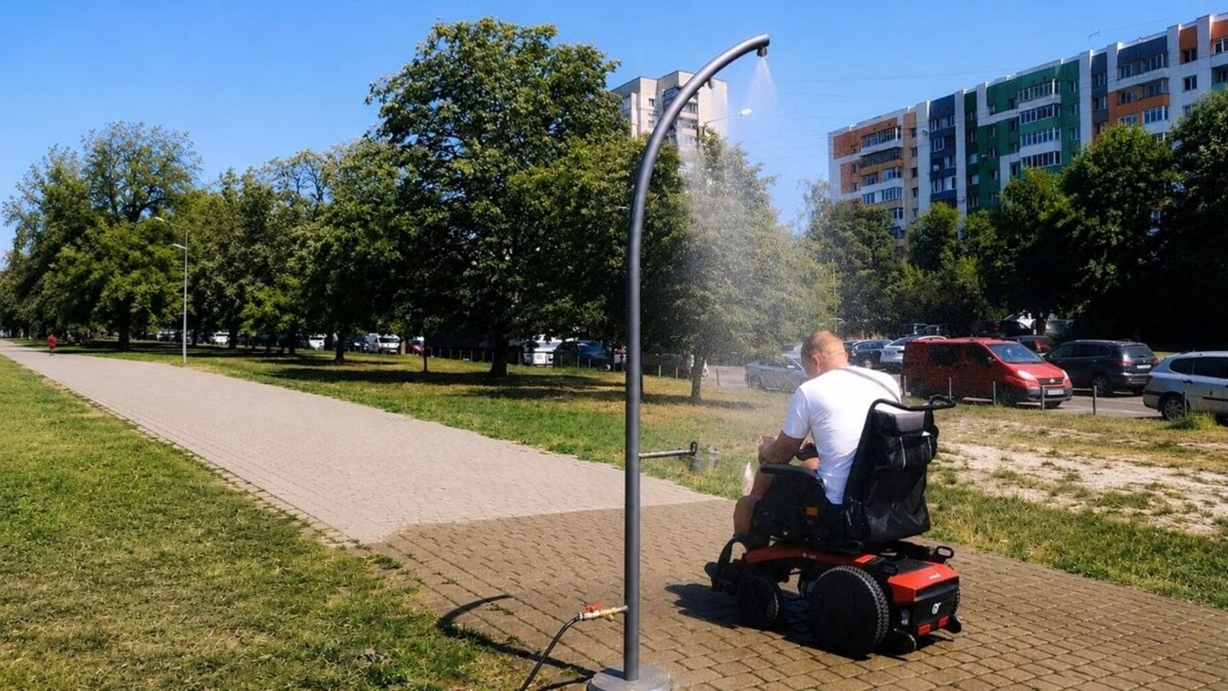 Ще дев’ять розпилювачів води встановили у Львові: перелік локацій