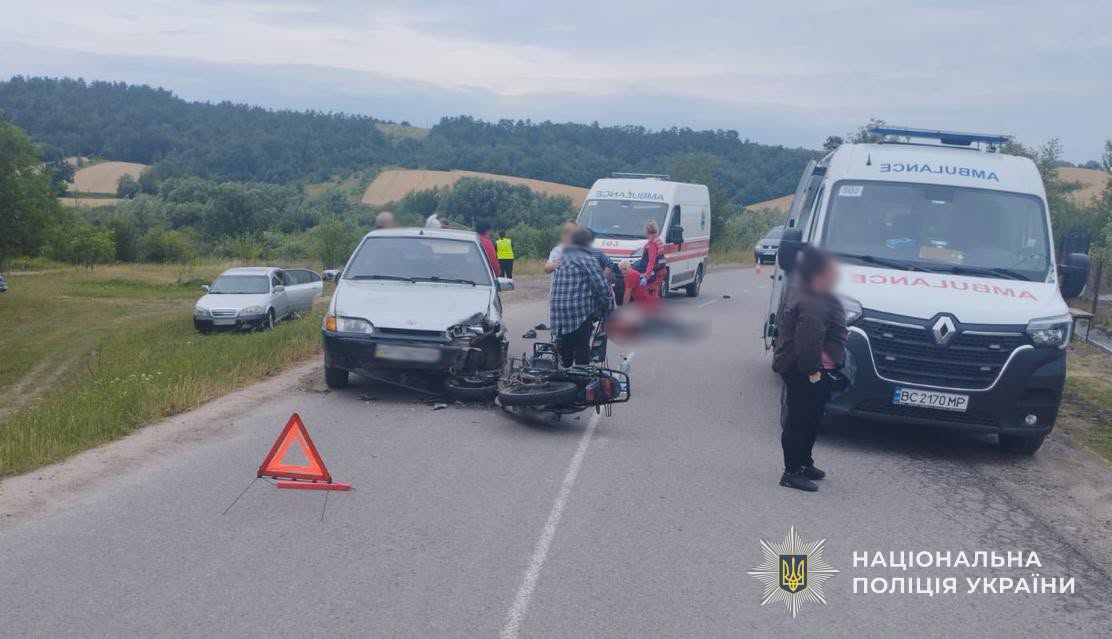 На Львівщині нетверезий водій спричинив смертельну ДТП