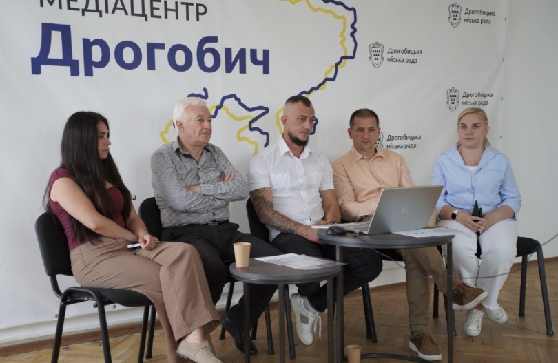 У Дрогобичі презентували концепцію першого безбар’єрного маршруту довжиною 1,2 км