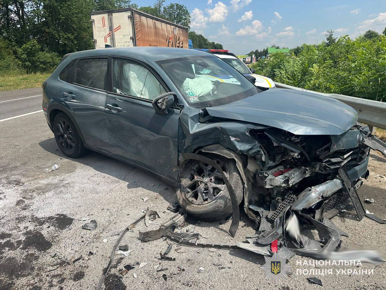 Смертельна ДТП на Стрийщині: загинула 55-річна жінка, ще шестеро осіб травмовано