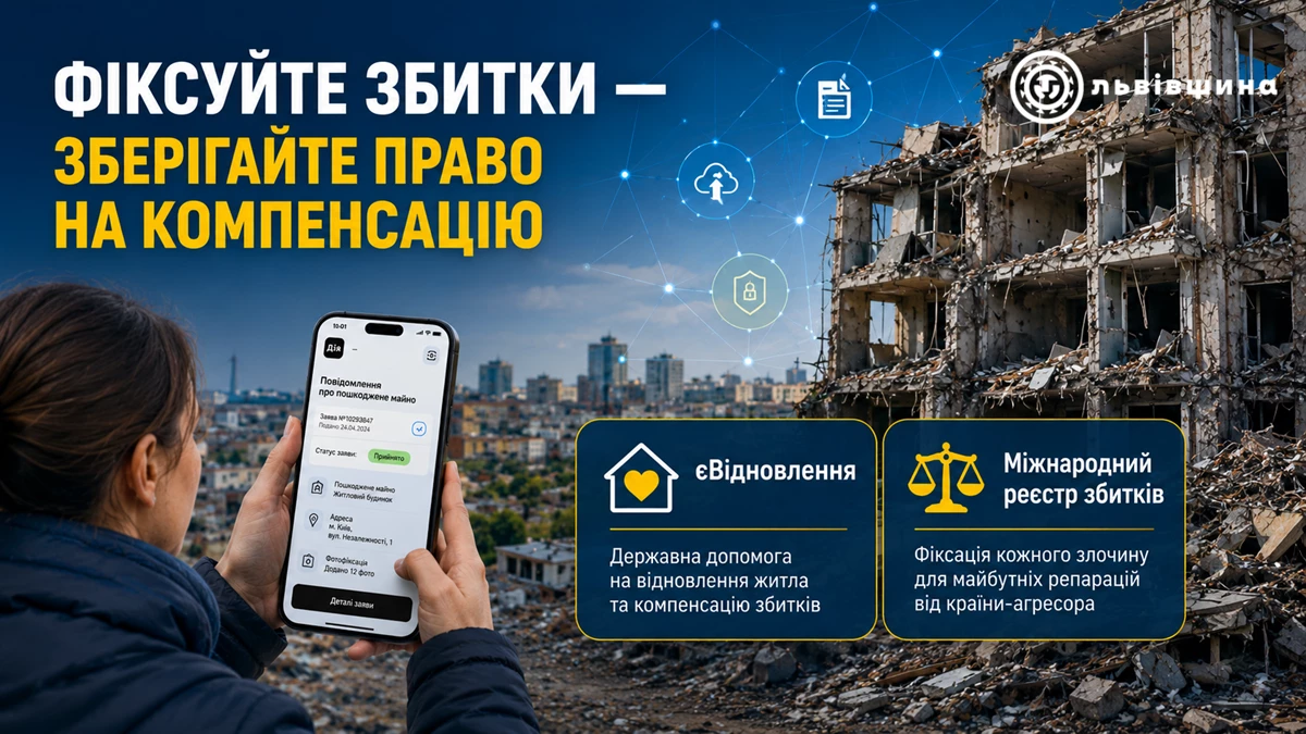 Як отримати компенсацію за пошкоджене житло: добірка цифрових сервісів для постраждалих від війни