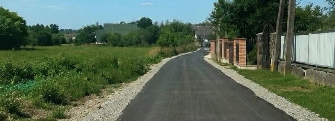 У трьох селах Моршинської громади оновили дорожнє покриття